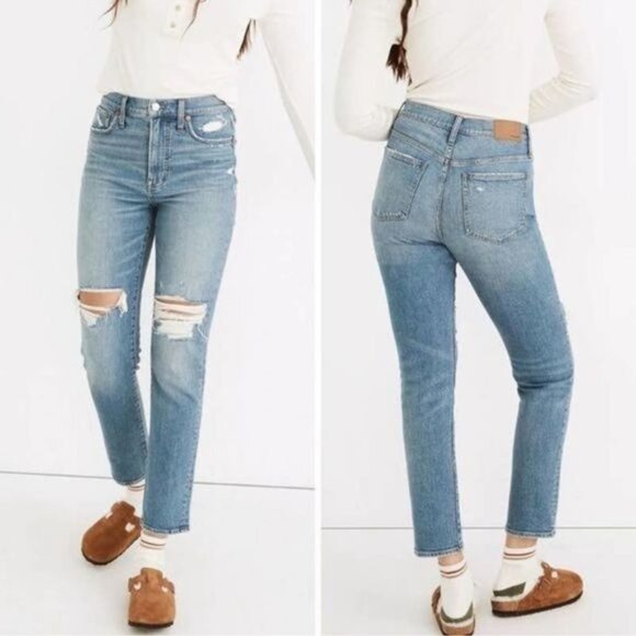 Madewell The Perfect Vintage Jean in Denman Wash 28 - Picture 1 of 12